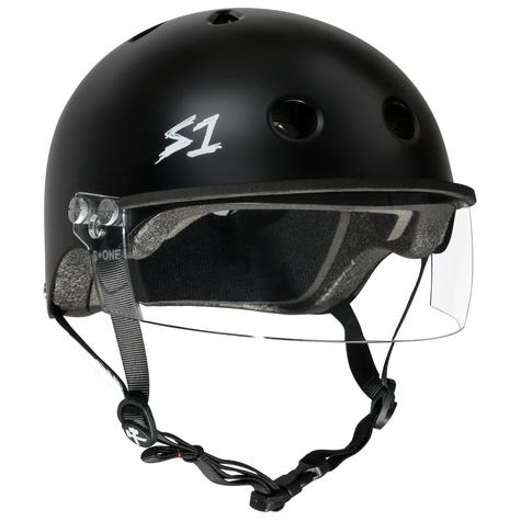 Photos - Protective Gear Set S1 Lifer Helmets Inc Visor - Black Matt